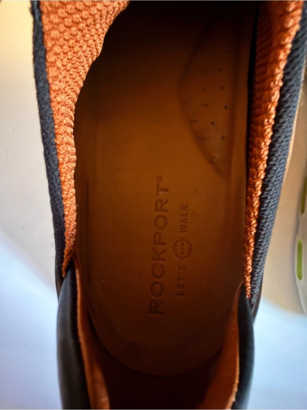 Rockport Let's Walk Men's Bungee Comfort Shoe sz 12 like new
